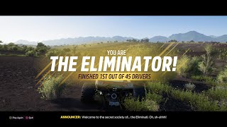 45 players on session in fh5 Eliminator