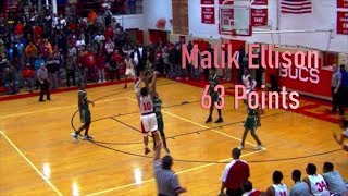 Malik Ellison scores 63 points in last home game of his high school career