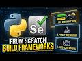 Build Selenium Python Framework from Scratch | POM Design Pattern + PyTest + Screenshots