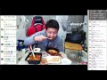 영원히 계속되는 ★족구키우기★ 오늘의 사식 제육볶음 순두부찌개 먹방 17.01.01 8 mukbang