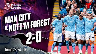 Highlights & Goals: Man. City v. Nottingham Forest 2-0 | Premier League | Telemundo Deportes
