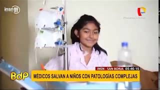 Médicos salvan a niños con patología complejas