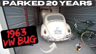 Rescuing a 1963 beetle that’s been Parked for 20 Years!