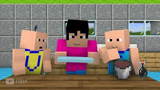 Upin \u0026 Ipin - Ais Kepal Bahagian 1 (Minecraft Animation)