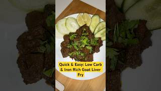 Perfect Evening Snack: Goat Liver Fry #food #cooking #foodie #canada #india #goat#music#healthyfood