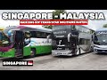 NAIK BUS SINGAPORE KE KUALA LUMPUR TRANSTAR TRAVEL BUS EXECUTIVE SOLITAIRE