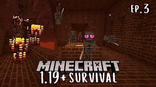 A Nether Adventure 💀 - Ep. 3 | Minecraft Fairycore Let's Play [Commentary] | Mizunos 16 Survival