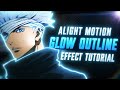 Tutorial Glow Outline - AMV Tutorial || Alight Motion Tutorial