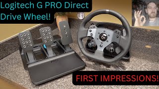 Logitech G PRO Direct Drive Wheel REVEALED! PlayStation, Xbox, PC.