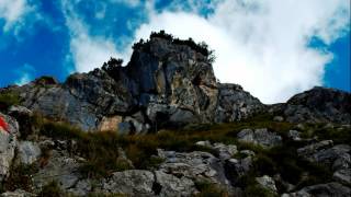 Gatschkopf (2.945m) und die Augsburger Hütte