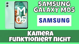 Kamera funktioniert nicht Samsung M05 | Sicherheitsrichtlinie verhindert die Verwendung der Kamera