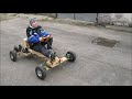 házi készítésű elektromos gokart