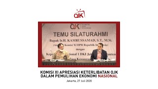 Komisi Xl Apresiasi Keterlibatan OJK Dalam Pemulihan Ekonomi Nasional