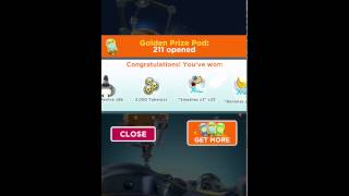 Despicable Me: Minion Rush - Opening 200x Golden Prize Pod