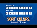 Sort Colors - Leetcode 75 - Java