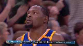 Kevin Durant vs Utah Jazz 06.05.2017 (38Pts) (Round 2 - Game 3)