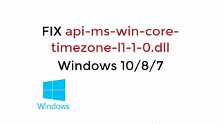 Fix Api Ms Win Crt Runtime L1 1 0 Dll Is Missing Windows Error In