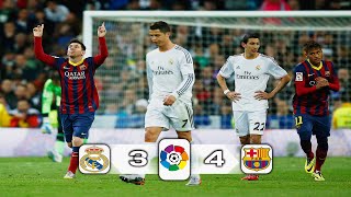 جنون فهد العتيبي على افضل كلاسيكو في التاريخ ريال مدريد 3-4 برشلونة ◄ الدوري لاسباني 2014