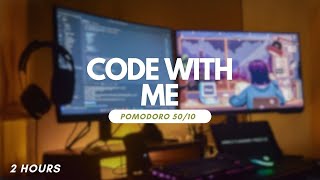 🖥️ REFACTOR WITH ME LIVE | 2 HOURS ✨ Next.js, Pomodoro Timer, Lofi Music ️‍🔥🌧️