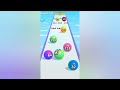 ball run 2048 all levels gameplay android ios levels 735 739