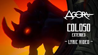 Agora - Coloso (Extended) Feat. Derek Sherinian (LyricVideo)