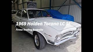 1969 Holden Torana LC SL 2600 at Firma Trading Australia www.firmaauto.com