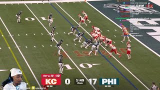 FlightReacts To Kansas City Chiefs vs. Philadelphia Eagles | Super Bowl LIX Game Highlights!