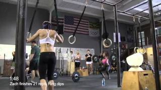 CrossFit - WOD 120119 Demo from the Level 1 Course at CrossFit Oahu, Elizabeth