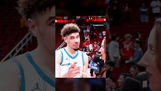 LaMelo Ball has the funniest interviews ☠️😭 #shorts