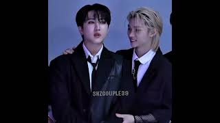 ยืนมองอยู่นะรีบเอามือลงเดี๋ยวนี้เลย หืมๆ!! #hyunjin #felix #hyunlix #straykids #skz