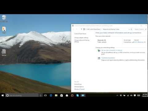 Windows 10: Change a Network From Public To Private Windows 10: Change a Network From Public To Private