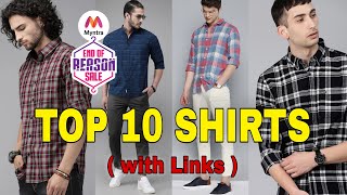 Best Shirts For Men Under 1000 | Myntra END OF REASON SALE Best Shirts Under 1000 | Myntra Sale 2022