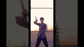 Advance nunchaku techniques || nunchaku spin #nunchaku #shorts #martialarts