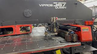 Amada Vipros 367 Queen 33 Ton Hydraulic CNC Turret Punch Press