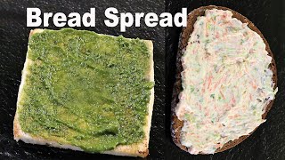 Amazing \u0026 Easy Bread Spreads | Yoghurt Spread \u0026 Mint Spread