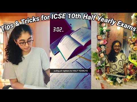 10 Tips Tricks For Icse 10th Half Yearly Exams Youtube