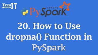 How to Use dropna() Function in PySpark | Remove Null Values Easily | PySpark Tutorial #pyspark
