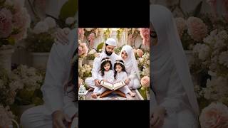 কতো সুন্দর একটা পরিবার #islamicvideo #viralvideo #quran #cutebaby