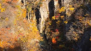 JG 4K 宮城 紅葉の鳴子峡 Naruko Gorge with Autumn Leaves