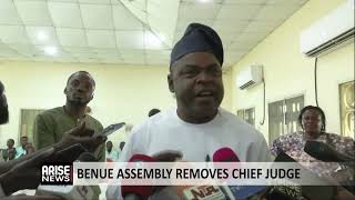 BENUE ASSEMBLY REMOVE CHIEF JUDGE