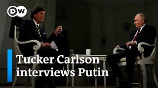Key takeaways from Tucker Carlson's interview with Russia's Putin | DW News