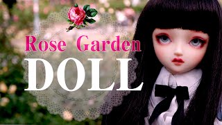 【スーパードルフィー】【BJD】ドールをバラ園で撮影してみた