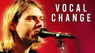 Kurt Cobain's Vocal Change Is Insane