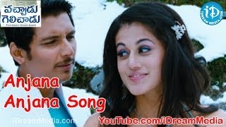 Anjana Anjana Song - Vachadu Gelichadu Movie Songs - Jeeva - Tapsee Pannu - Nandha - Thaman S