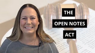 The Open Notes Act