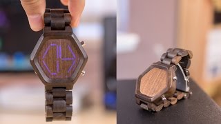 TokyoFlash Night Vision Wood Watch! (Review)