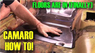 How To Rust Repair Floor Pan 1970 Camaro Episode 436 Autorestomod