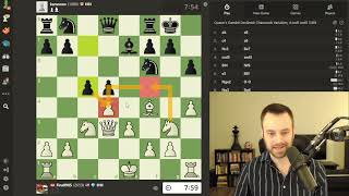 Opposite-side Castling in the QGD | Climbing the Rating Ladder vs. 1088