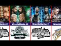 Every WrestleMania 1-42 Main Event Match Card from (1985-2026) | WWE Every WrestleMania Main Events