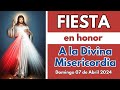 Fiesta en honor a la Divina Misericordia 2024